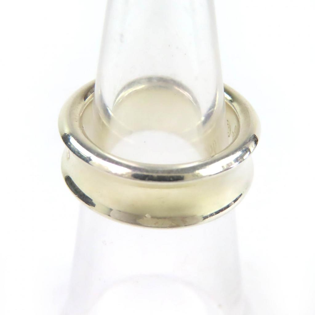 Ausgezeichnete TIFFANY&Co. Ring Schmaler Ring Silber 925 Damen 1837 Gebraucht