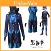 Premium Black Butler Kuroshitsuji Ciel Phantomhive Blaues Cosplay Kostüm Uniform Für Anime Fans