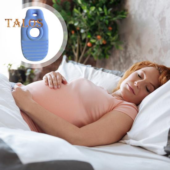 Saltea gonflabilă pentru yoga gravide, ergonomică, din PVC, suport pentru dormit, cu gaură, etanșă, pentru ameliorarea durerii de sarcină, pernă cu aer pentru tot corpul