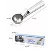 Ice Cream Scoop Stainless Steel Cookie Scoop Multifunctional Manual Portable Ice Cream Scooper for