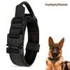 Taktisches Hundehalsband: Langlebig, Zugstopp für mittelgroße/große Hunde, Ideal für Malinois, Retriever, Schäferhunde, Jagdhunde
