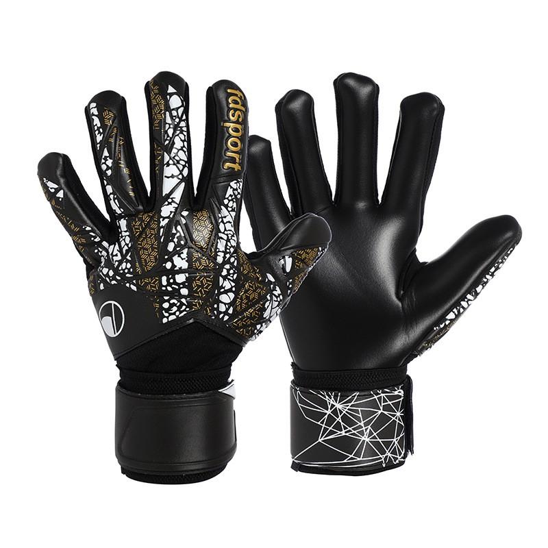 Full Latex Goalkeeper Gloves Non-Finger-Support Slip-Resistant Breathable Soccer Teens Adults