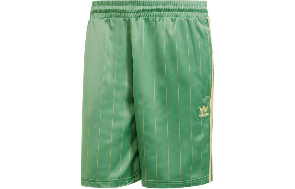 adidas Originals Pantaloncini da Corsa a Righe Sprinter Uomo Verde IR9389