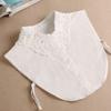 Perfekte Übereinstimmung Weißer Falscher Kragen Spitze Falscher Kragen Hemd Abnehmbare Kragen Für Frauen Falsche Bluse Halsbekleidung Bekleidungszubehör Nep Kragen