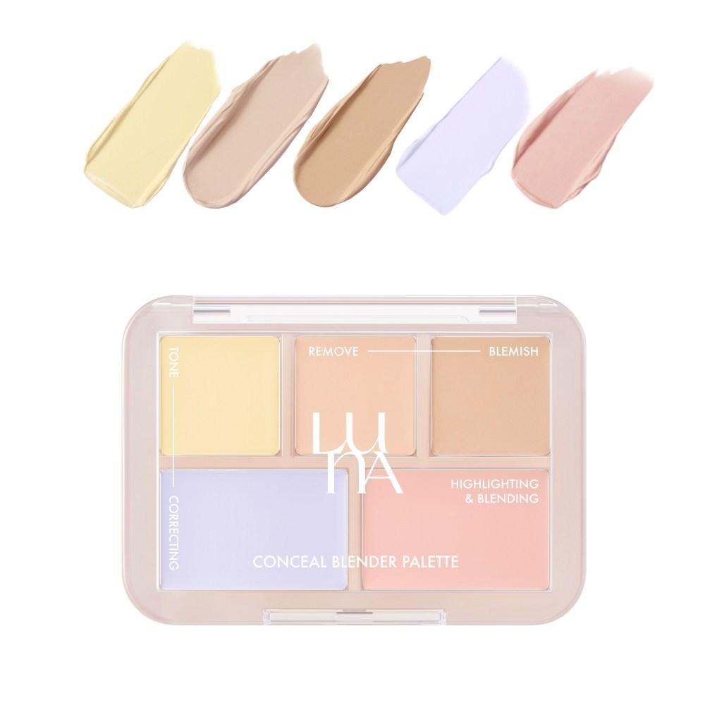 Luna Conceal Blender Palette 4 1 pcs 02 Pure Cover