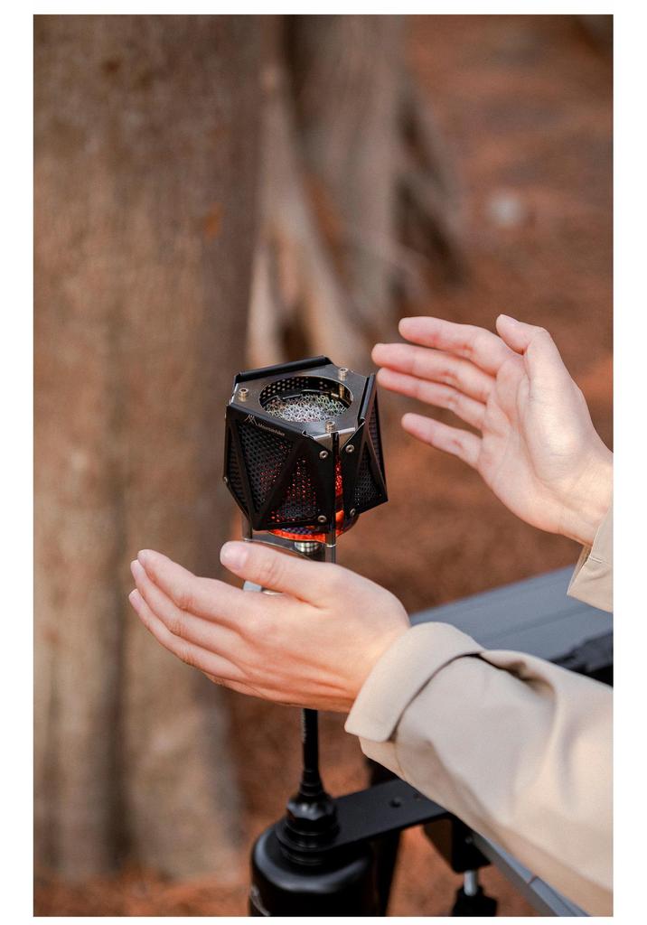 Portable Multifunctional Coffee Stove Cover for Camping & Indoor Warmth