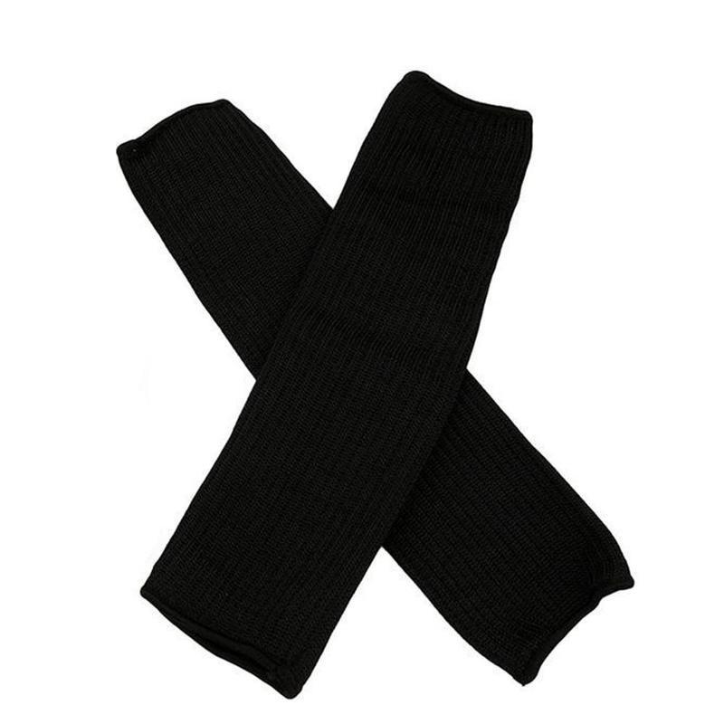 Black Kevlar Knife-Resistant Arm Sleeve Anti-Cut Oversleeve Hand Protector Cover