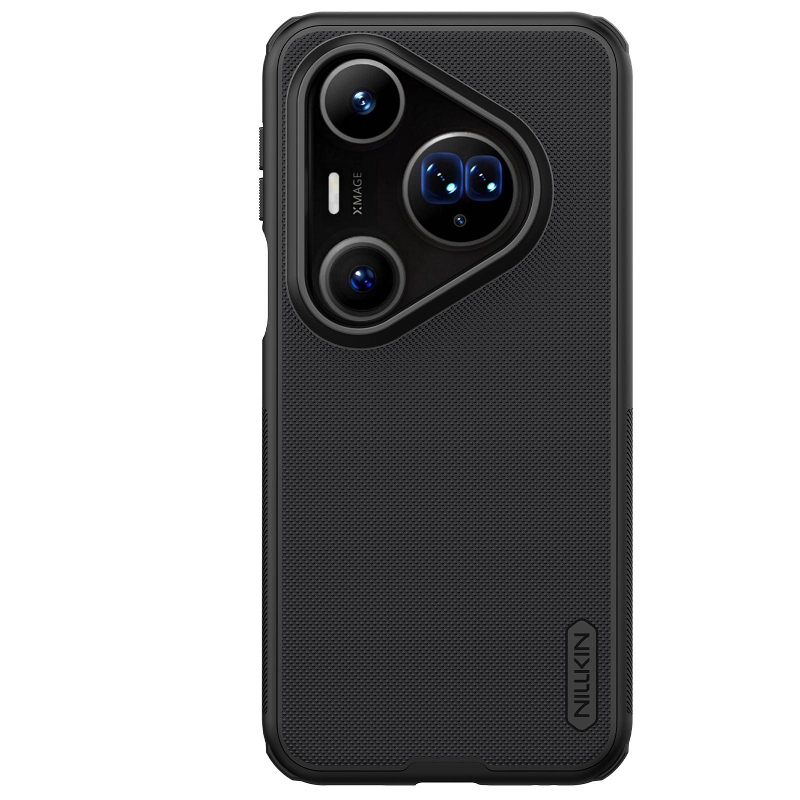 

Для телефона Huawei Pura 80 Pro Plus Ultra Чехол Nillkin Super Frosted Shield Pro Магнитный Жесткий PC+TPU Чехол Ударопрочная Задняя Крышка Huawei Pura 80 Pro чёрный