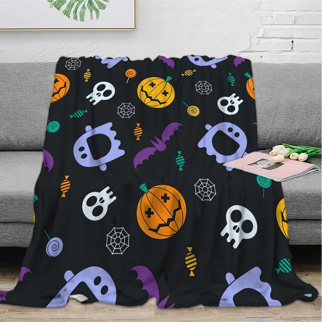 Halloween Print Blanket