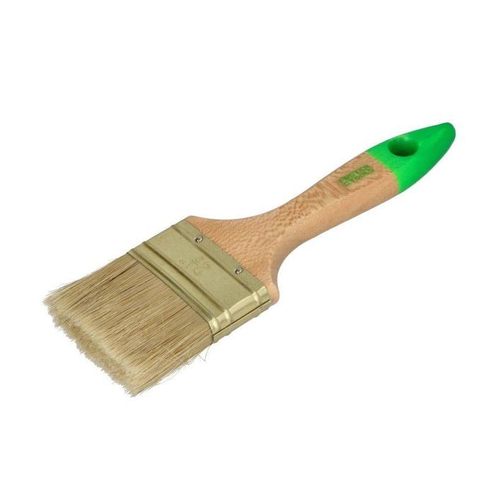Pinceau Plat Peinture 65mm : Idéal Huile, Laque &amp; Email
