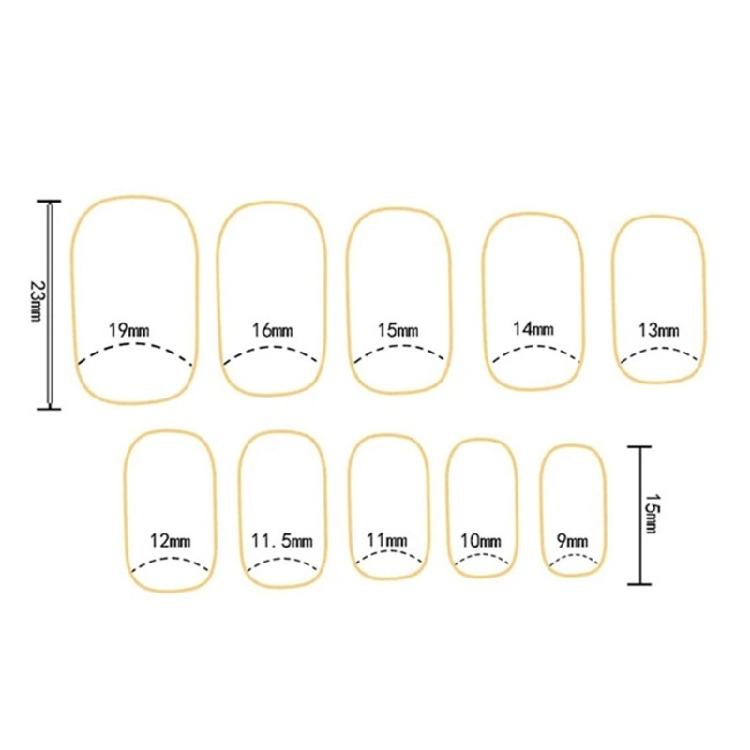 24 Pieces Short French Tip Press On Nail Square Shape False Nail Stick on Nail With Bows And Flower Design For Women