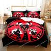 3D Print Helluva Boss Bedding Set Duvet Cover Single Twin Quilt Adult Kids Bedclothes Duvetcover Sets Home Textile Quilt Cover02