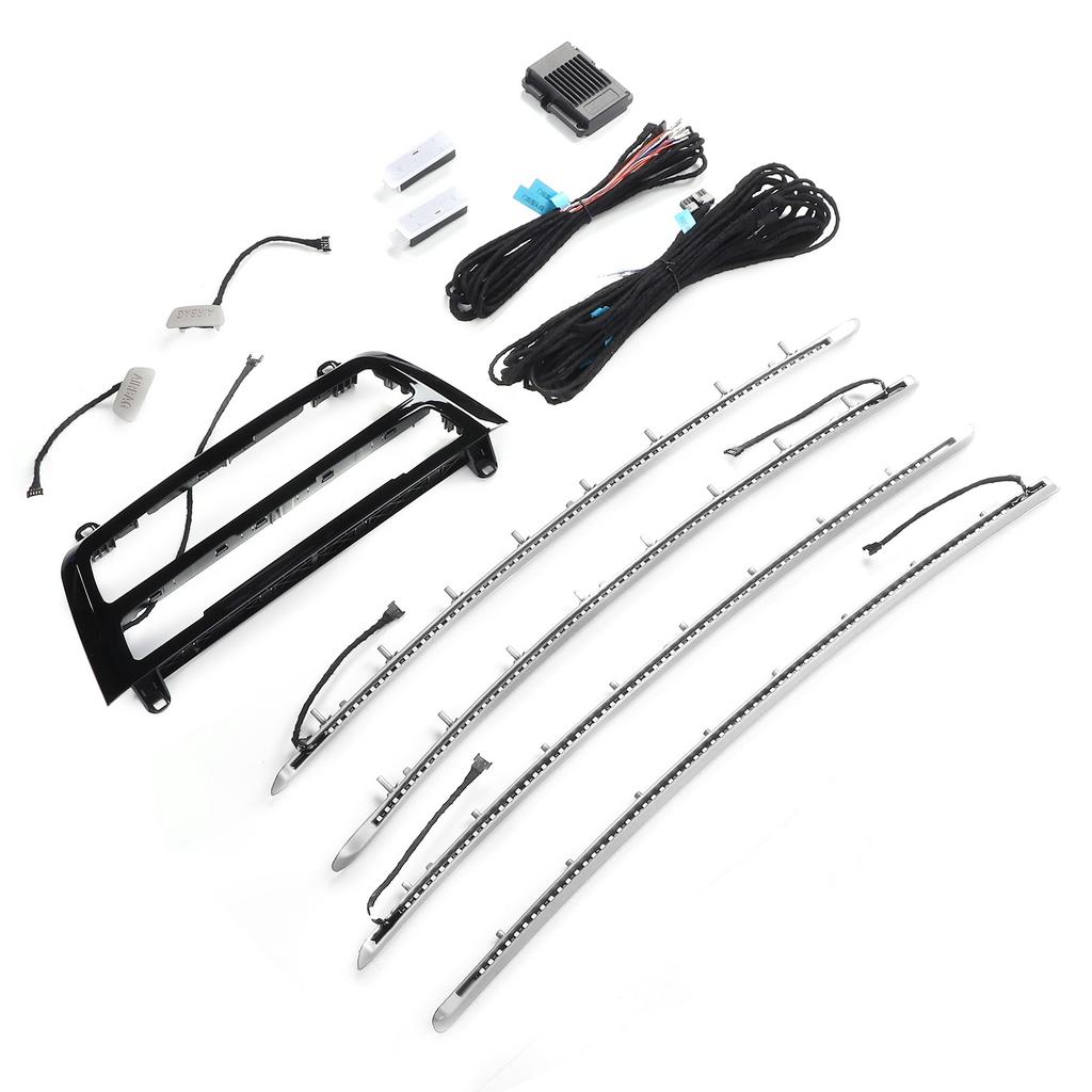 8 Colors Ambient Light LED High Temperature Resistant Fit for 3 Series F30 F31 2013‑2019Silver