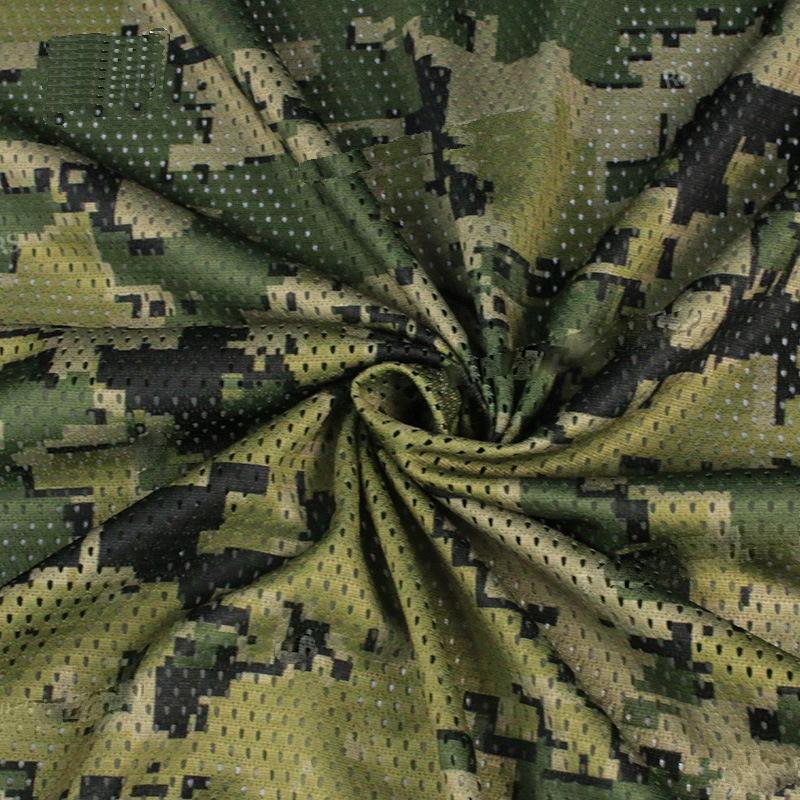 Lightweight US4CES Mexican Camouflage Mesh Fabric Polyester Cloth Ghillie Suit Helmets Cover Sunshade Mask Scarf DIY