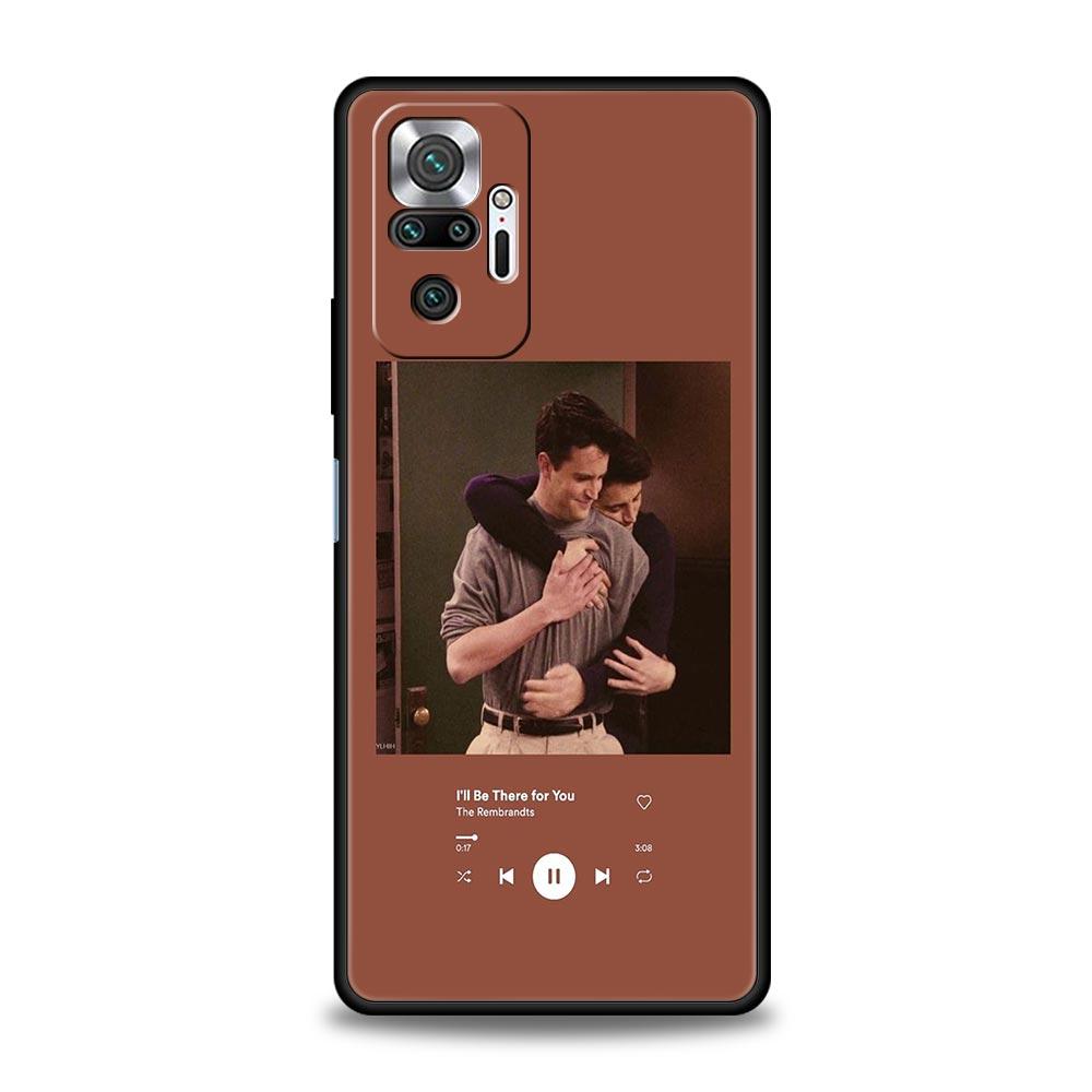 Friends Phone Case Cover for Redmi 14C 10C Note 15 14 13 12 10 11 K40 Pro Plus 5G Shockproof Soft TPU Shell Fundas Capas Bags