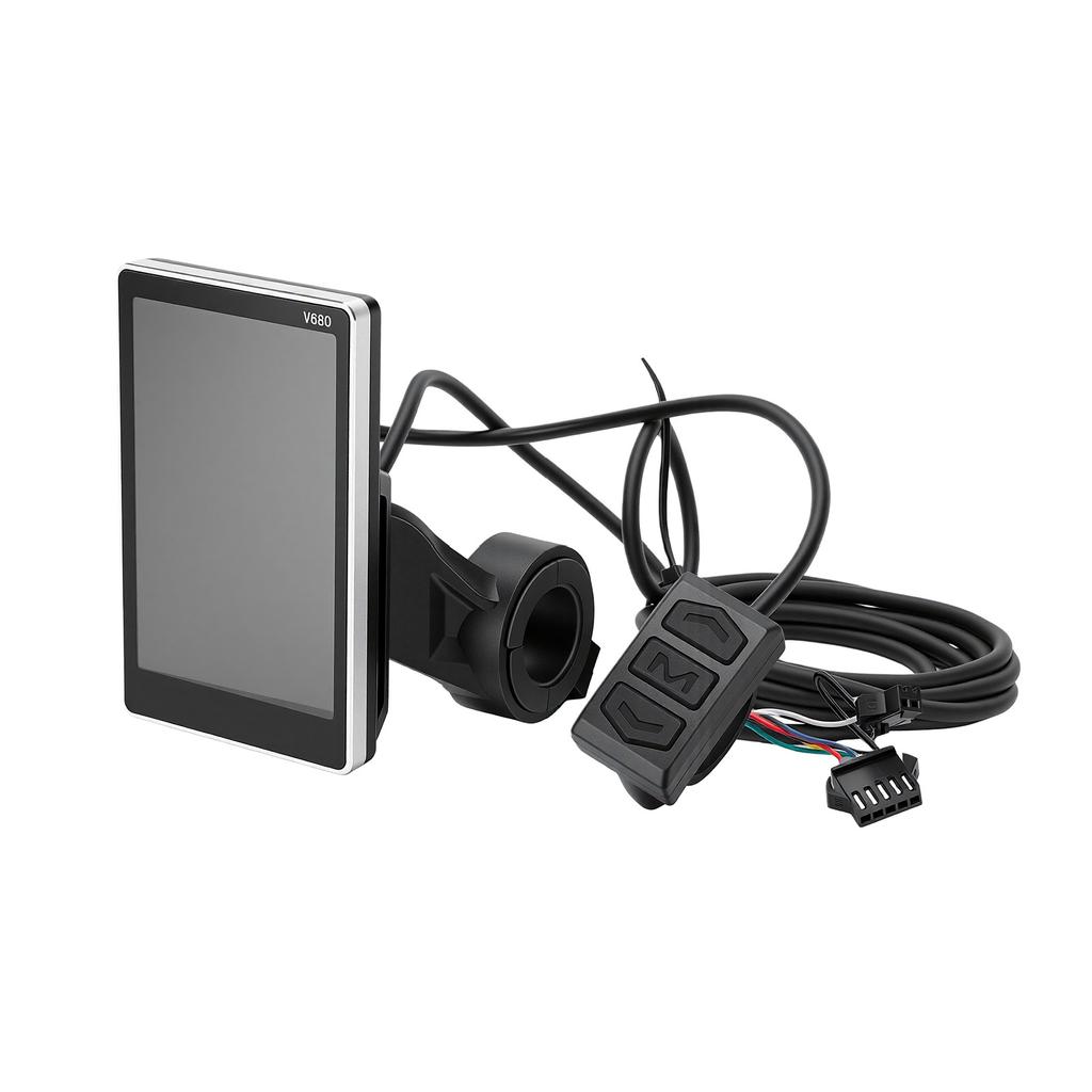 Elektrisches LCD-Display-Messgerät M5 ABS PVC Wasserdichtes LCD-Display-Bildschirm-Panel für Elektrofahrrad Roller