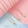 2025 Trending Gold Alphabet Necklace Pendant for Women – Fashionable Jewelry Accessory