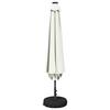 Garden Umbrella with LED Lights and Base 200 x 300 cm