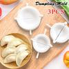 DIY Dumpling Molds Dough Press Mold Plastic Dumpling Tools Cooking Pastry Food Dumplings Maker Kitchen Baking Cooking Tools