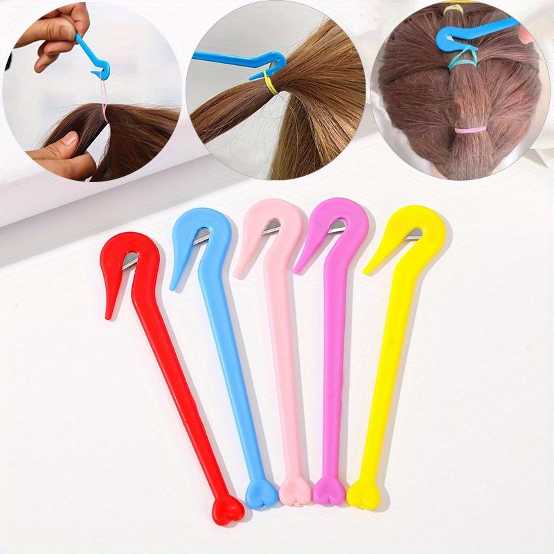 5pcs Hair Band Cutter, Rubber Band Remover, Professional Hair Elastic Bands Cutter Practical Convenient Tools