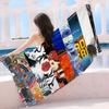 Classic Rock Band Red Hot Chili Peppers Microfiber Blanket Quick Drying Beach Towels Oversized Printing Super Pool Towel