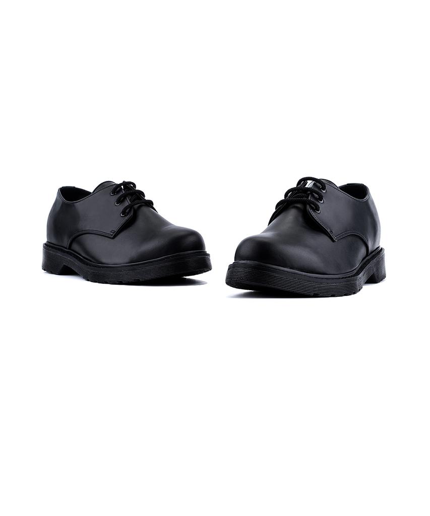 Bsqt By Classy New Weldone 3-Hole Derby Shoes Vantablack