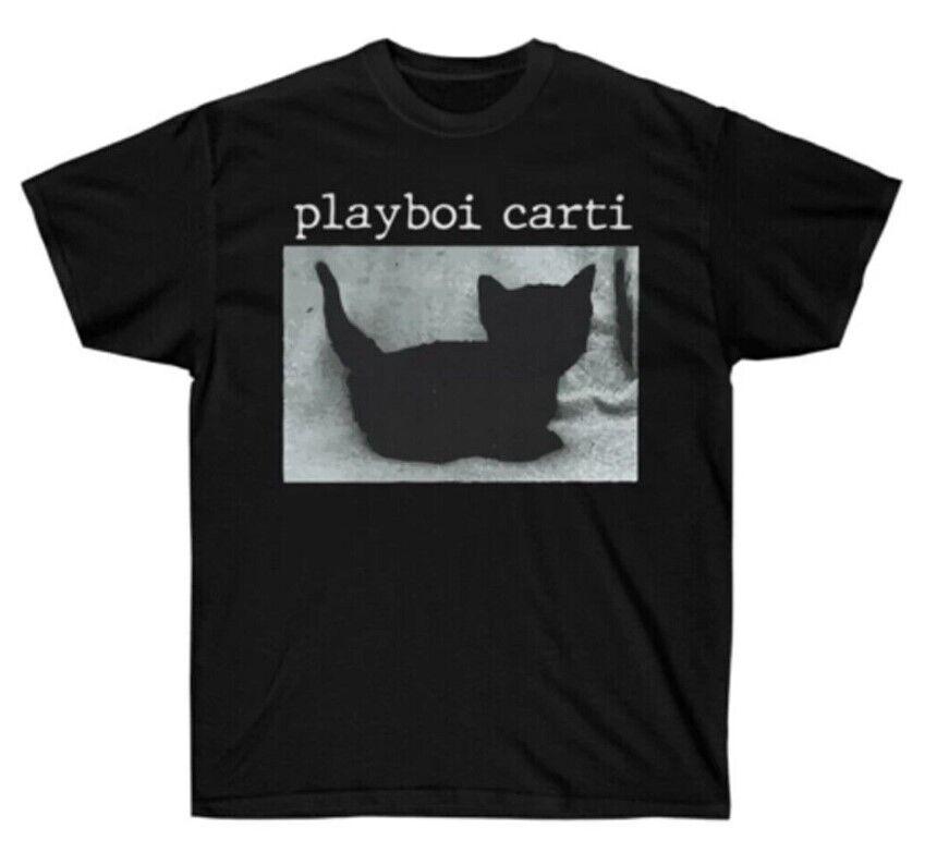 Rare Playboi Carti Cat Vintage T-Shirt Size S-3XL
