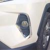 ABS Chrome Front Fog Light Lamp Trim for Toyota RAV4 -2025