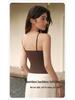 Retro V-Ausschnitt Spitzen-Camisole Push-Up Weste – Französische Mode Vielseitiges Damenoberteil