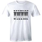 

Keyboard Warrior Men s T-Shirt Piano Instrument Music Lover Gift Tee S