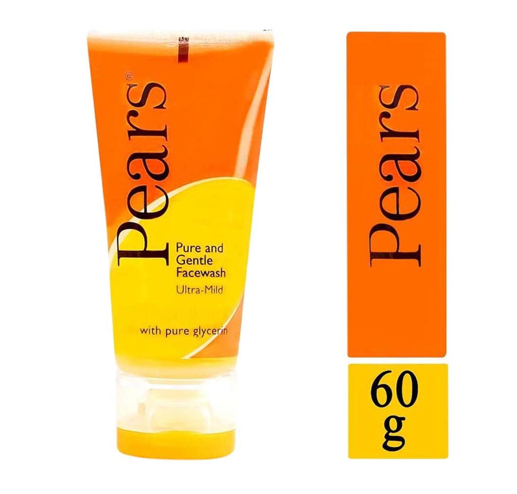 Pears Pure & Gentle Face Wash, 60g