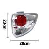 Car Accessories For Toyota Fortuner 2012 2013 2014 Rear Tail Light Signal Lamp Warning Brake Light Taillamp Housing Without Bulb