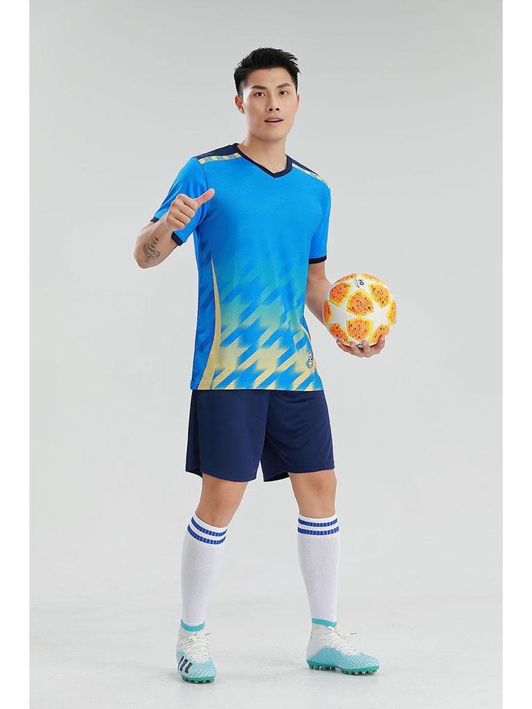 High-Quality Quick-Dry Football Uniform Set for School Matches