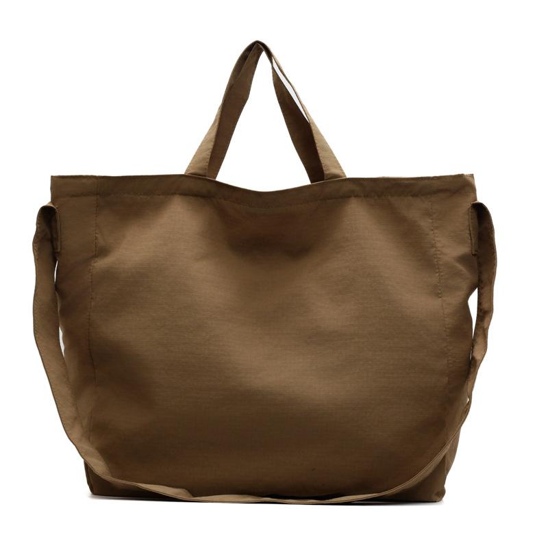 Large Capacity Tote Bag Women's Commuter Shoulder Crossbody Bag Student Class Bag