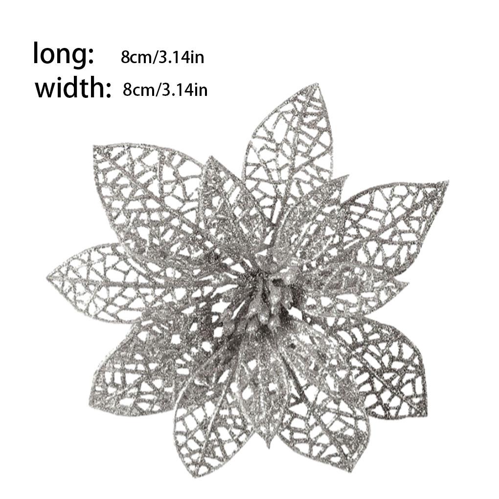 Crăciun flori artificiale Festivalul sărbătorilor Anul Nou nuntă Crăciun acasă Farmhouse Sufragerie Bar Cafenea DIY decorare