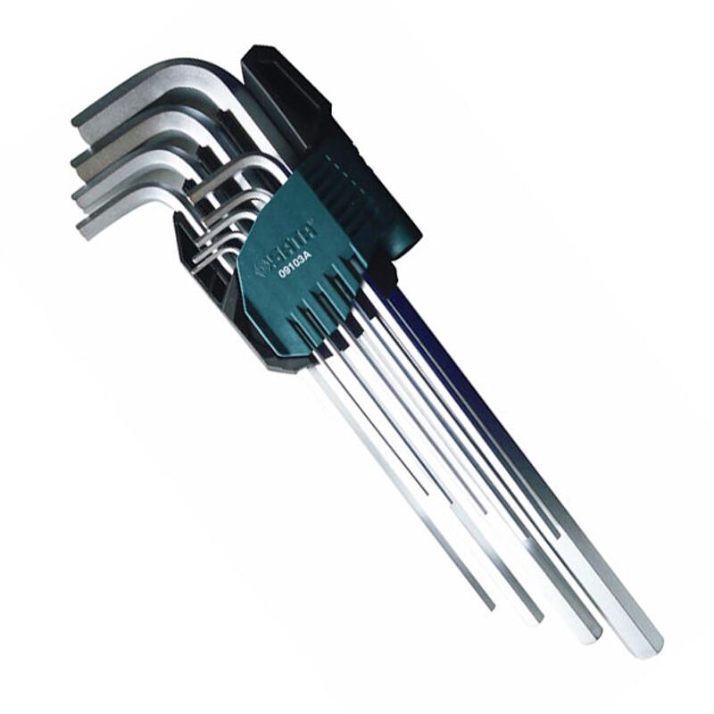 SATA 9-piece Extra-Long Hex Key Set