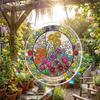 Acrylic Puzzle Sun Catcher Window Ornament 2D Design Three Layers Single Layer 2mm Thickness Circular Shape Hanging Decoration