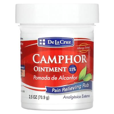 Camphor Ointment, Pain Relief Ointment, 2.5 Oz (70.9 G)
