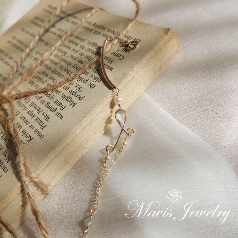 

Нишевый стиль Женский позолоченный браслет 14К Слезы Люберта Blue (Bracelet)