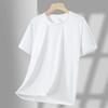 Quick-drying Short-sleeved Men's Ice Silk Thin Round-neck Casual Top Breathable Half-sleeved T-shirt Men's Sports Short-sleeved