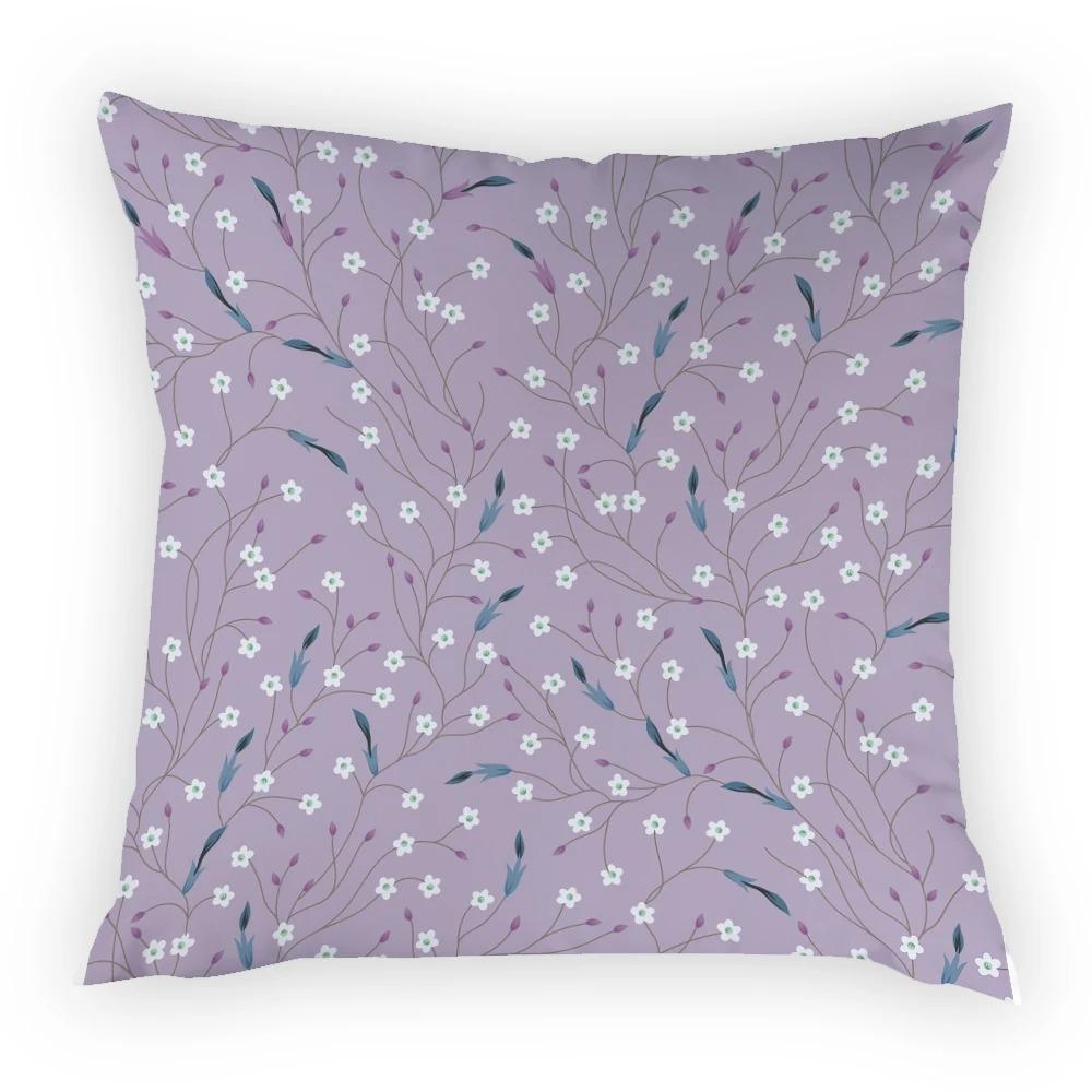 

Цветочное украшение для дома, спальня, ретро, ​​скандинавская наволочка, креативная наволочка, художественное украшение, мягкая наволочка для дивана 40x40cm