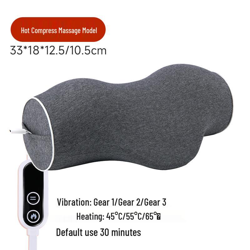 

Подушка для шейной тракции с подогревом, ядром из пены с памятью и защитой шеи Refer to color image for details