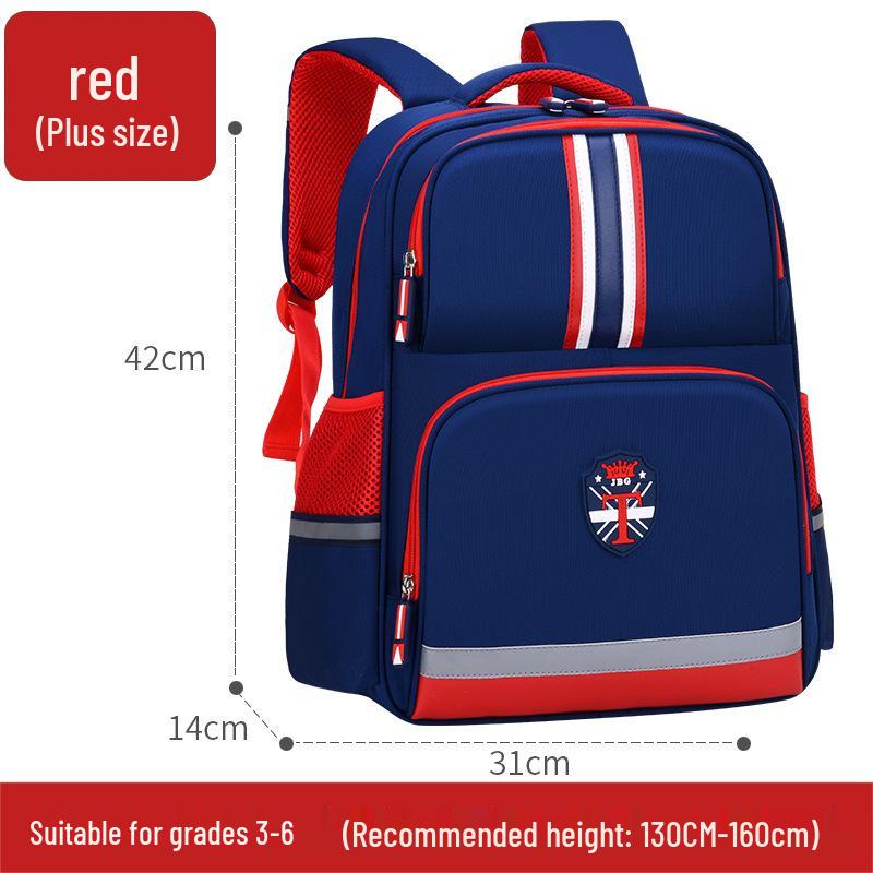 Waterproof Lightweight Backpack for Primary School Kids (Ages 6-12, Grades 1-6)