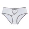 CINOON Slip Sexy a Vita Bassa da Donna Costine Taglio a Vista Patchwork Mutandine Desiderio Puro Fiocco Comfort Morbida Mutanda