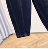 Autumn Plus Size Women's Elastic Waist Loose Harem Jeans