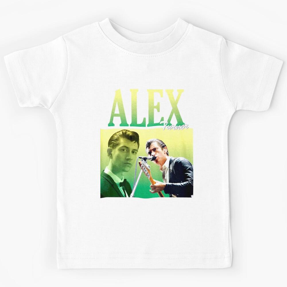 Gifts For Women Light Blue Alex Monkeys Vintage Retro Kids T-Shirt 130