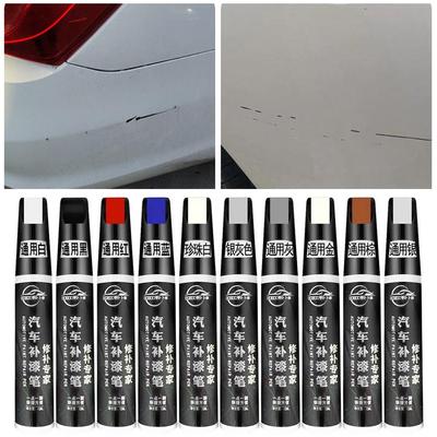 12ML Bilfärgspennor Repreparation Bilfärgreparation Pärlvit Bilbättringspenna Universal Fordonspenna För Biltillbehör J0W2