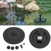 Creative Solar Power Floating Fountain Water Pump for Garden Pond Pool Fish Tank 180L/H 1.4W