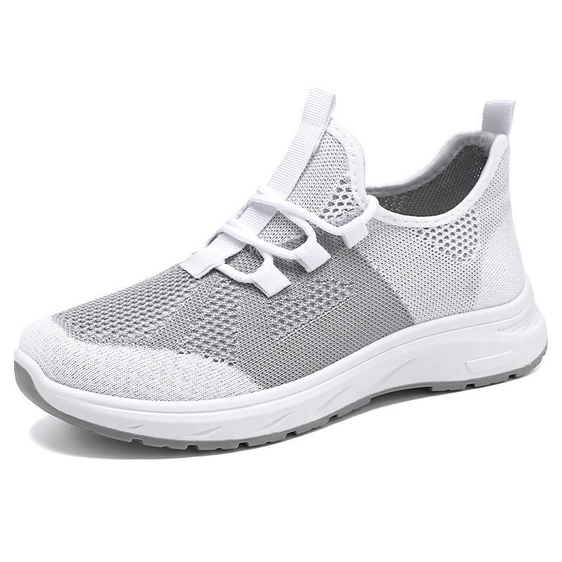 Women's Summer Running Casual Sports Hiking Shoes - Korean knitted mesh lightweight breathable non-slip wear comfortable wearing
