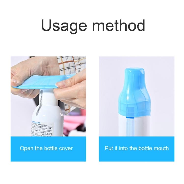 Funda de Botella de Silicona a Prueba de Polvo a Prueba de Fugas Suministros para Viajes al Aire Libre Camping